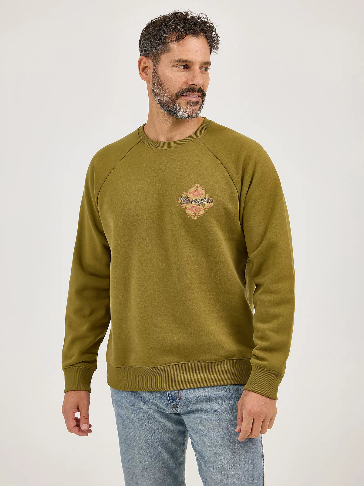 Crewneck Wrangler Bronc Rider