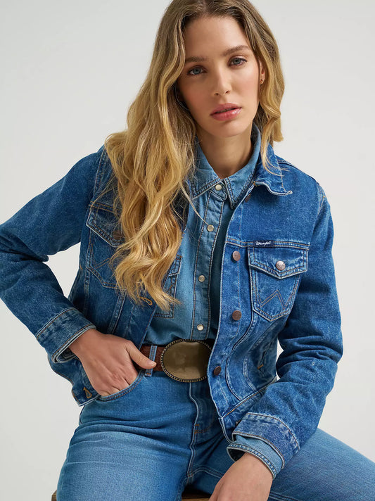 Veste de jeans Wrangler pour femme
