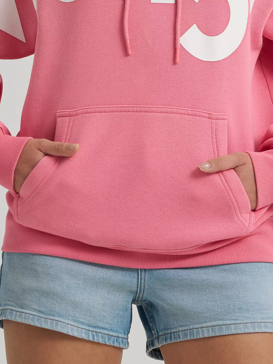 Wrangler Retro® Vintage Classic Hoodie Rose