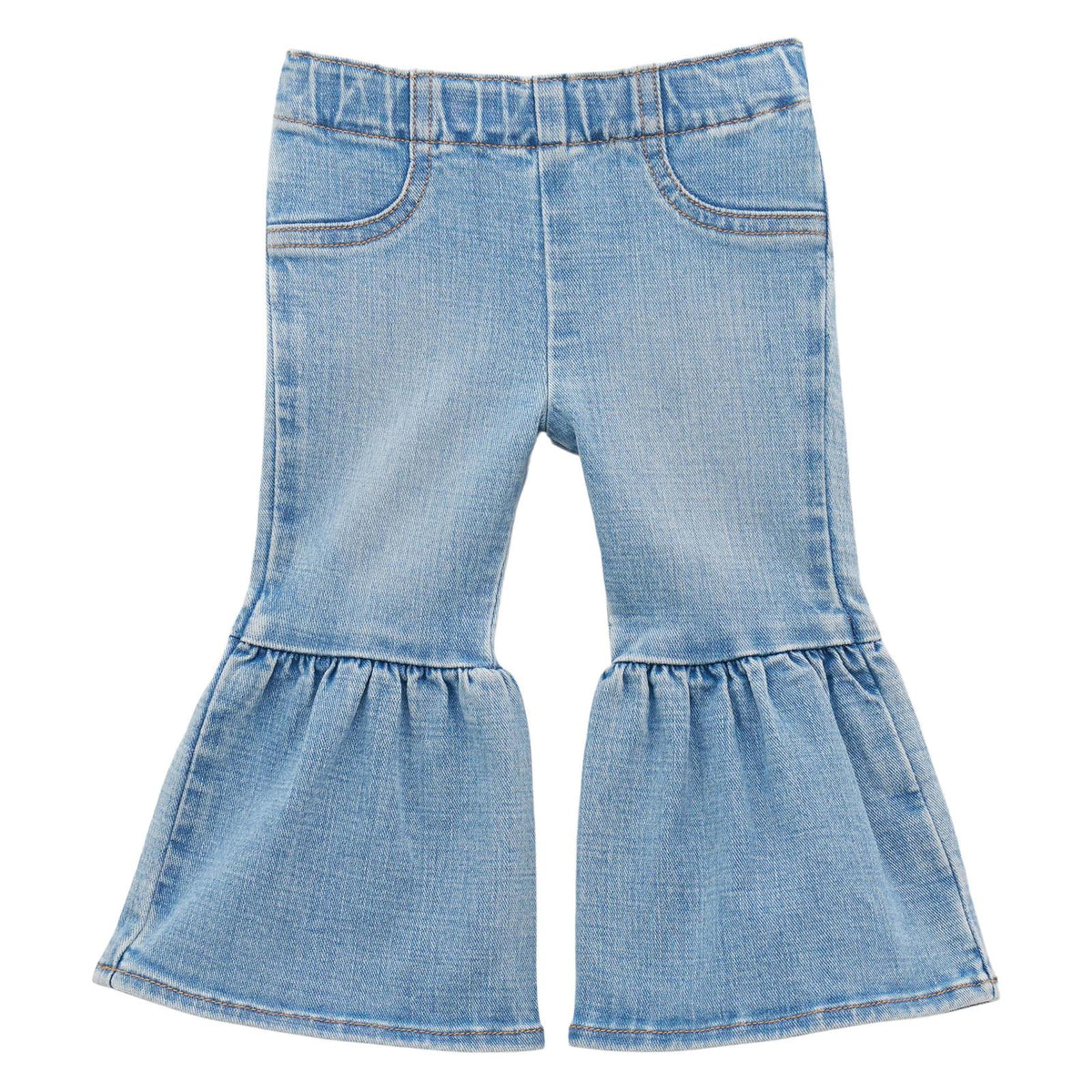 Jean Flare Wrangler® Baby Girl Sky