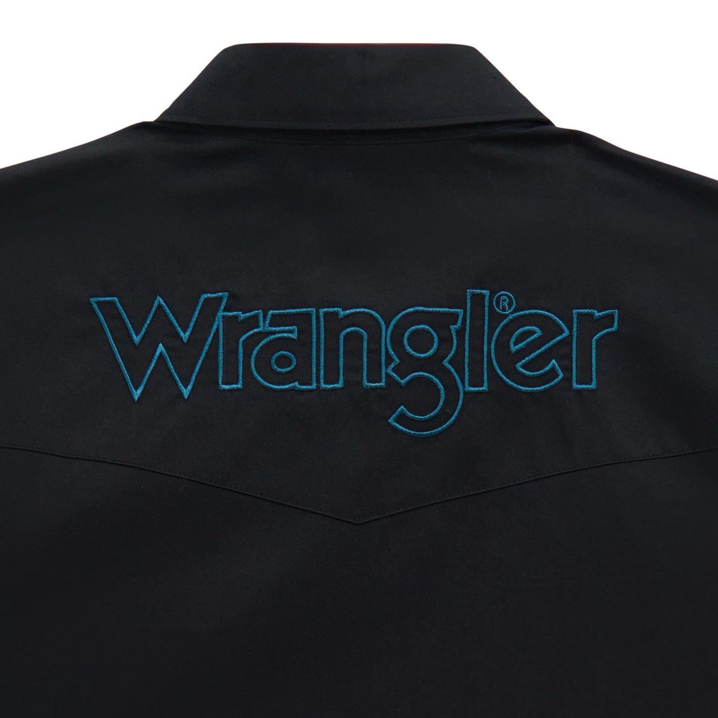 Chemise Wrangler avec logo bleu et orange
