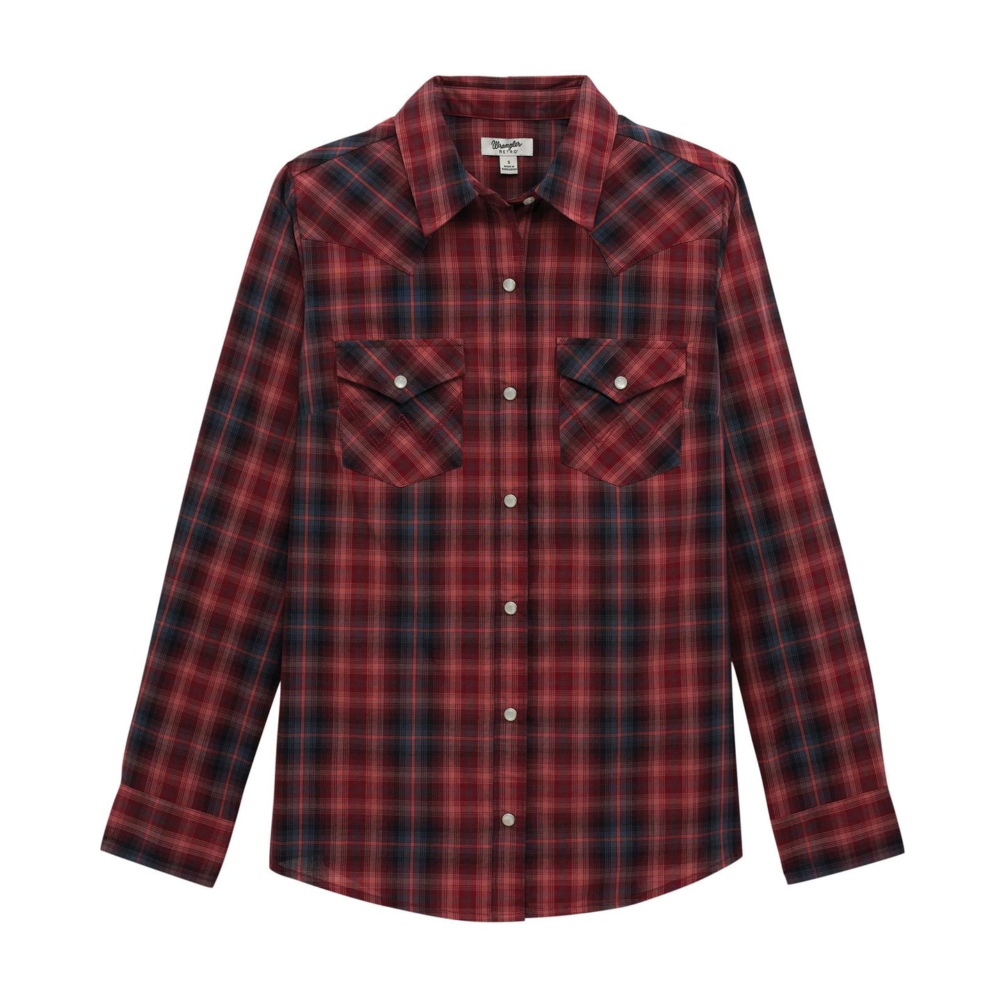 Chemise à carreaux rouge Wrangler Retro