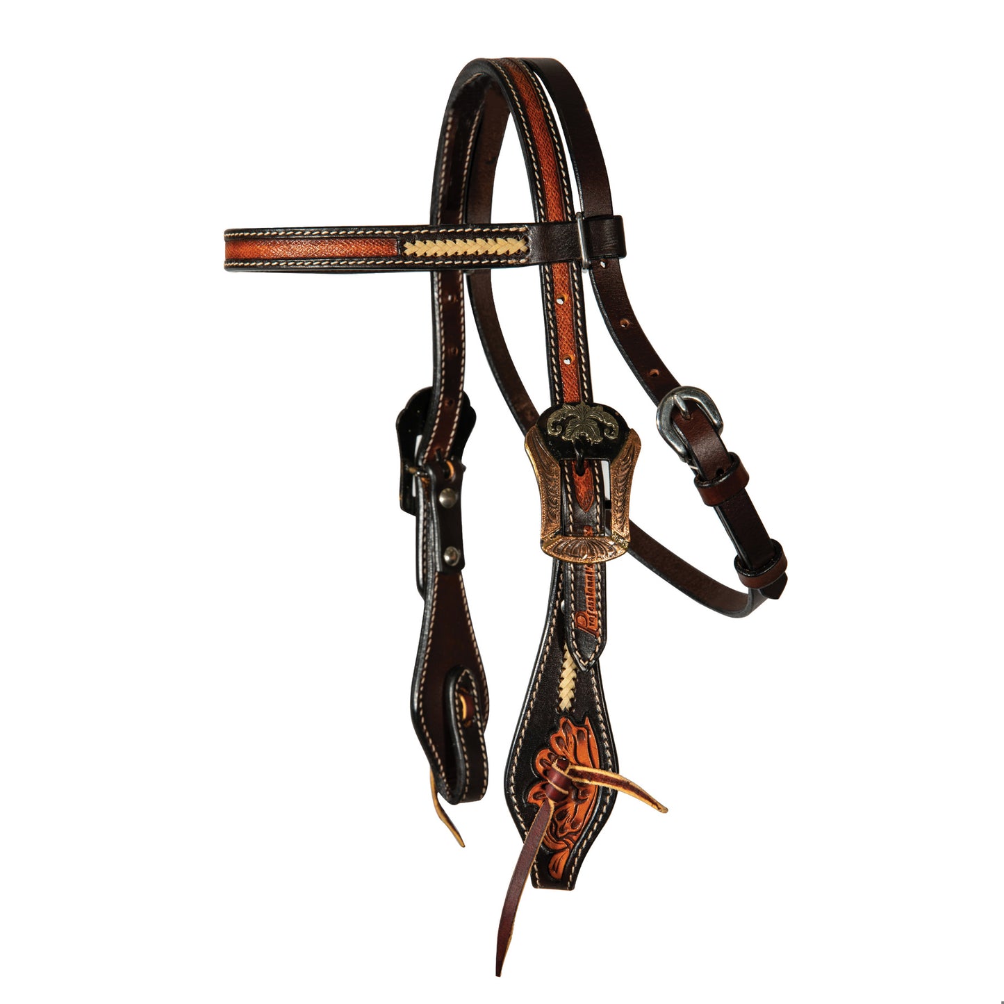 Headstall - Browband - Heritage - Fashion Double Buckle