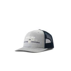 Casquette Ariat grise avec logo brodé