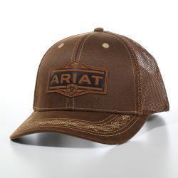Casquette Ariat homme brune vintage
