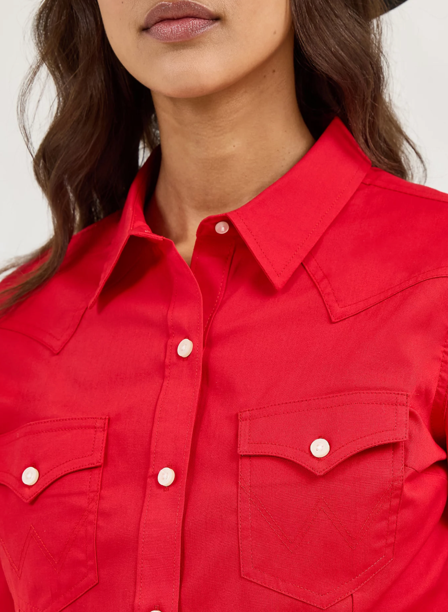 Chemise unie Wrangler