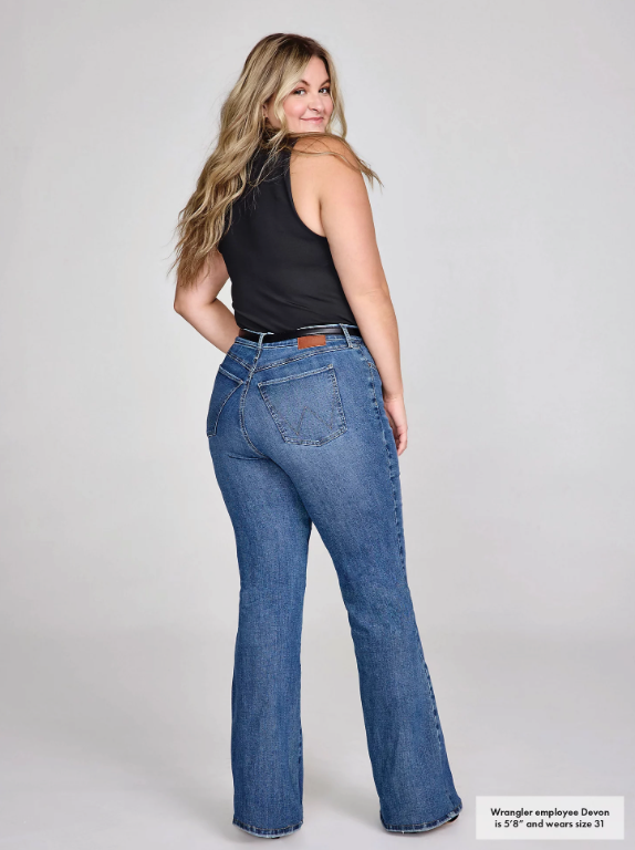 Jeans Wrangler Bespoke Flare HR Lily
