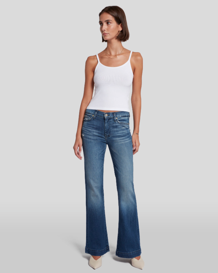 Jeans 7 For All Man Kind Dojo Tailorless Lake Blue