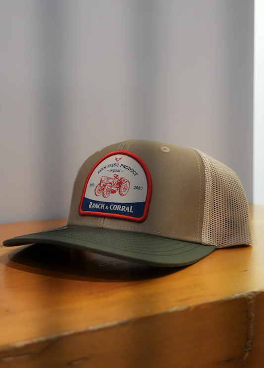 Casquette Ranch & Corral Tracteur rouge