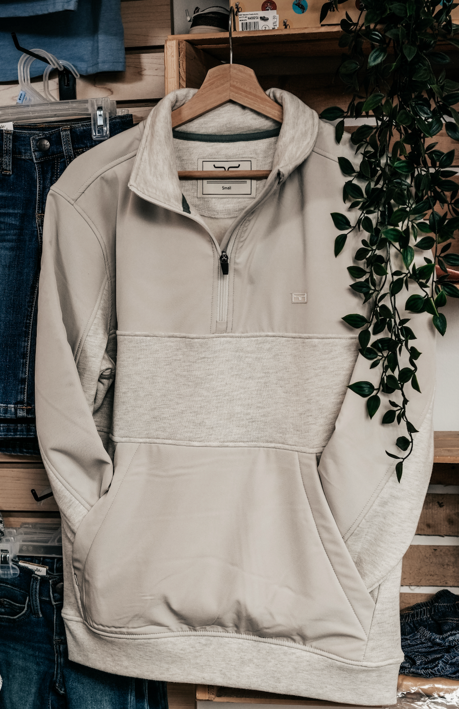 Quarter Zip Kimes Ranch La Rue