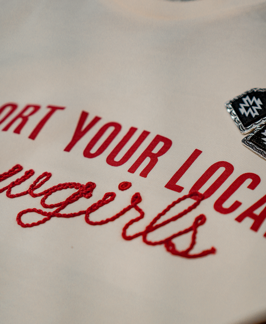 T-Shirt Wrangler Support Your Local Cowgirl