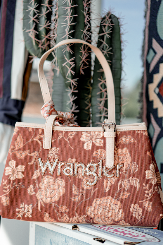 Sacoche Wrangler fleurie
