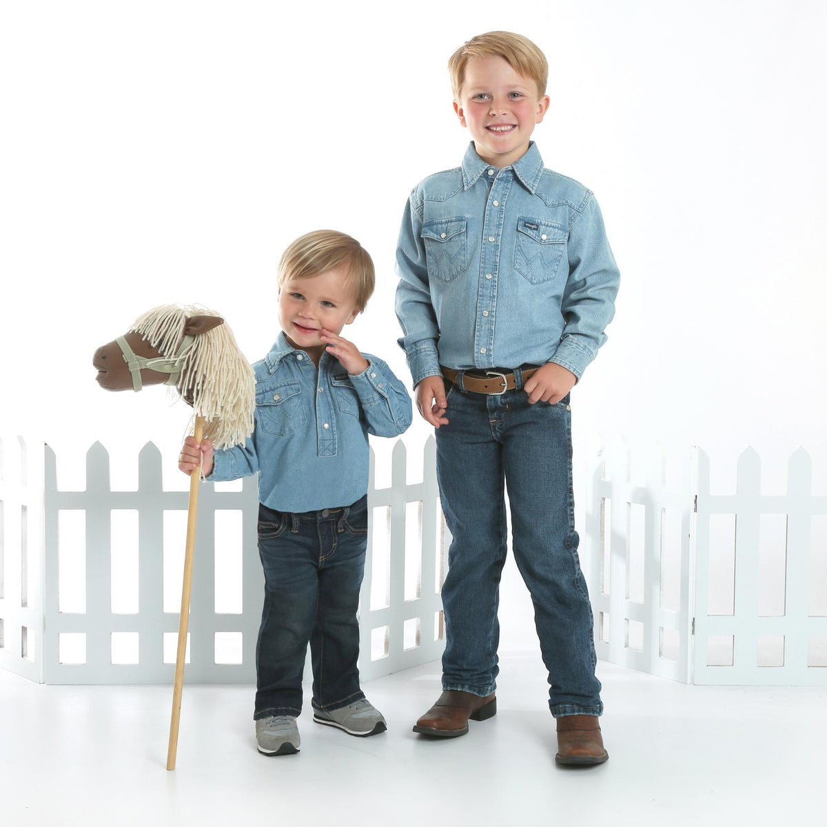 Cache-couche Wrangler manches longues pâle