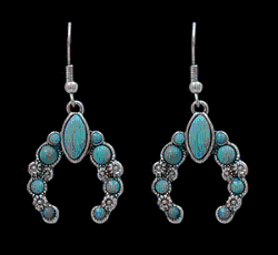 Boucles d'oreilles Silver Strike Squash Blossom