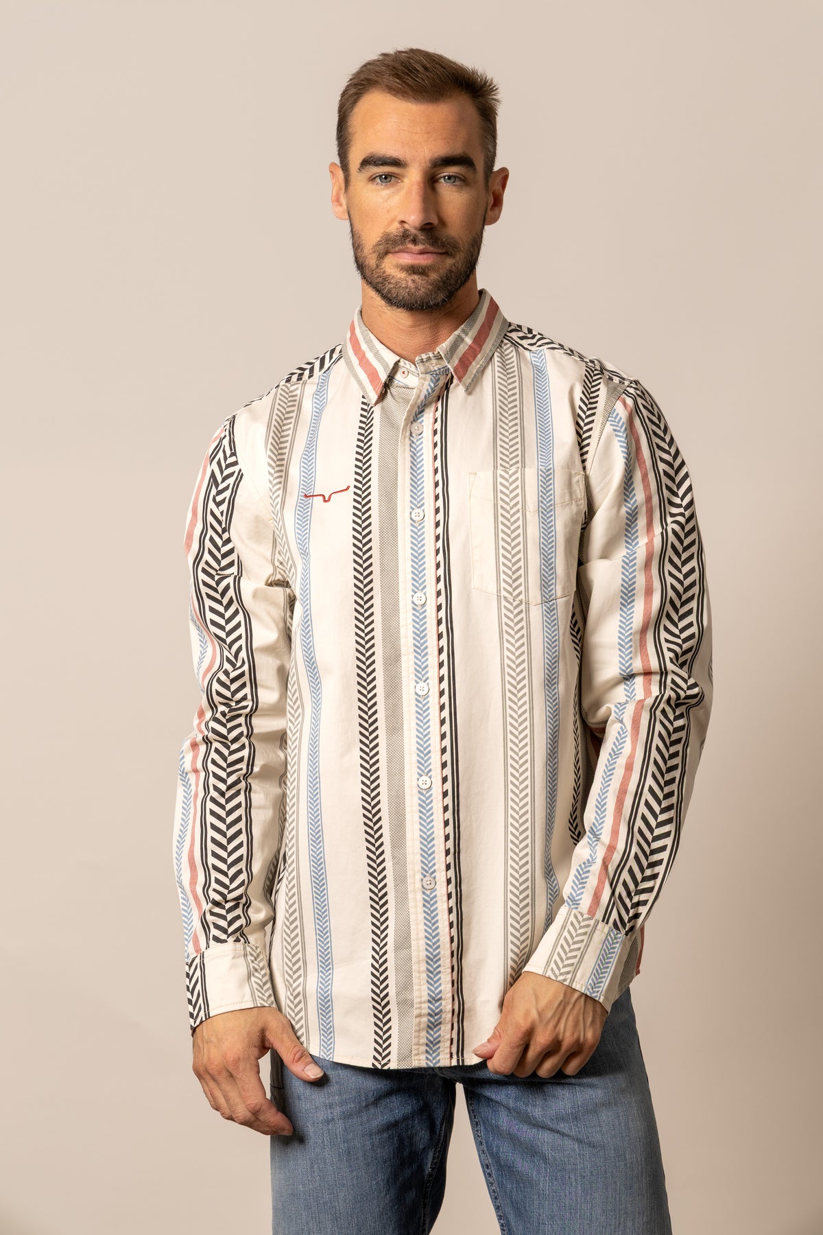 Chemise Double Tap Stripe Kimes Ranch