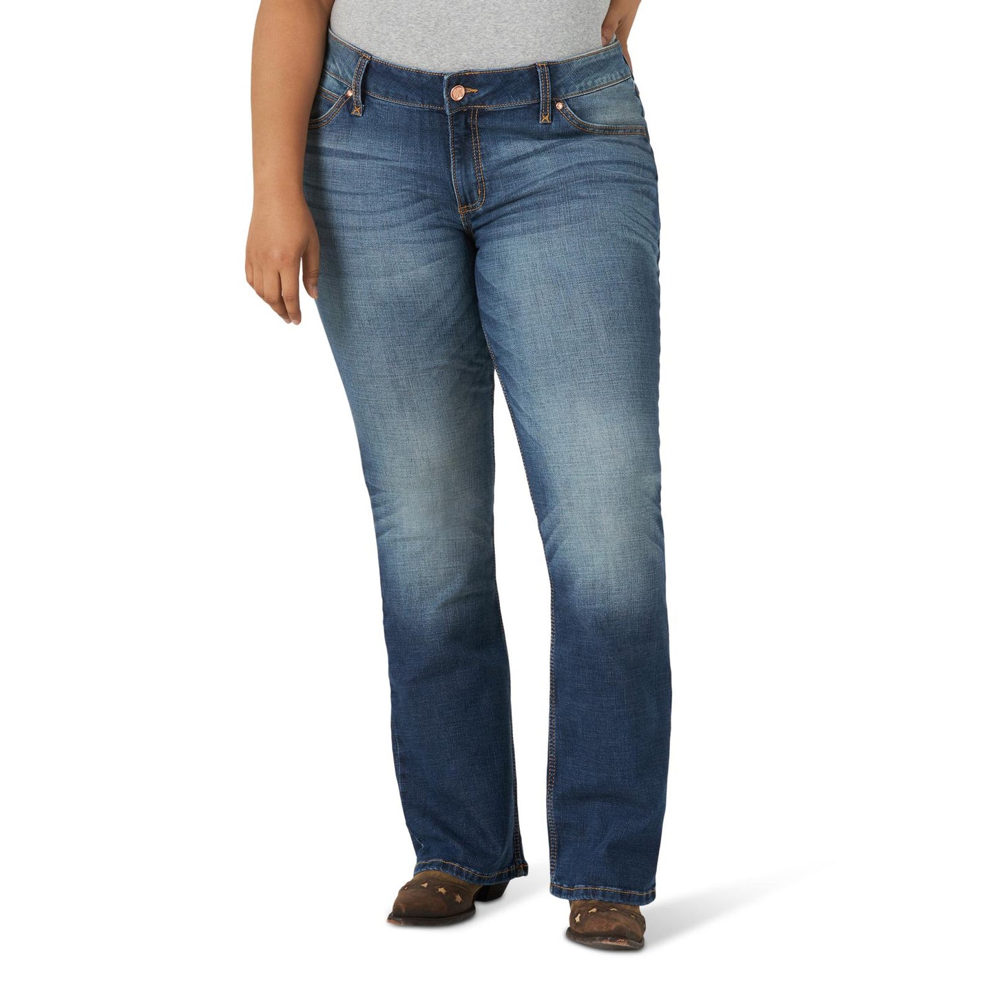 Jeans Wrangler Retro Mea Mid Rise Plus Size