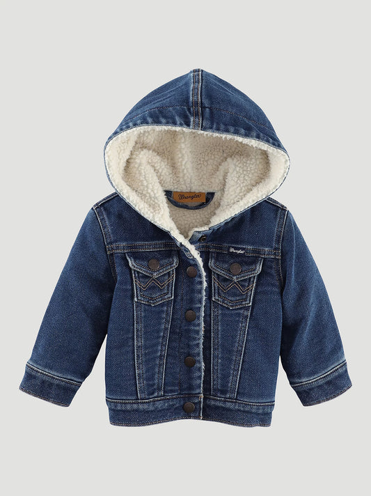 Veste de jeans en mouton pour bébé