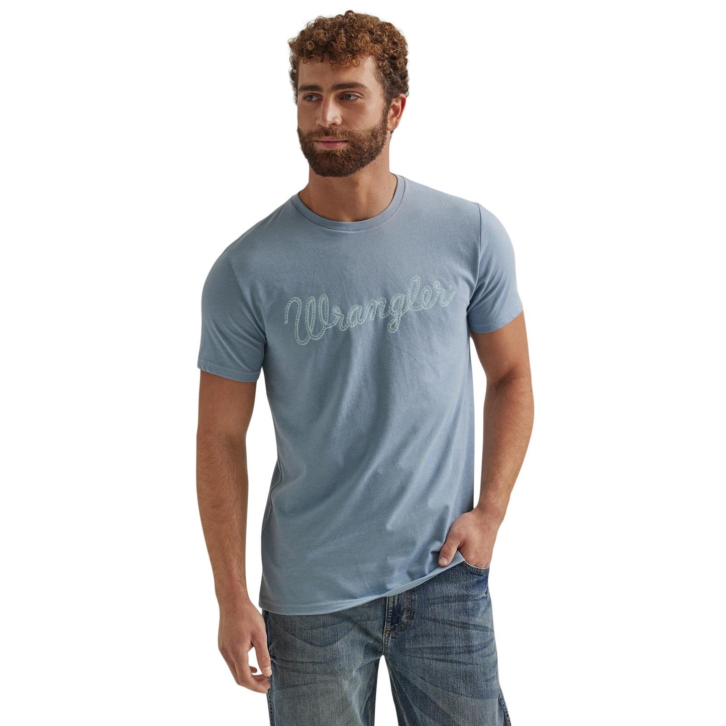 T-Shirt logo rope Wrangler