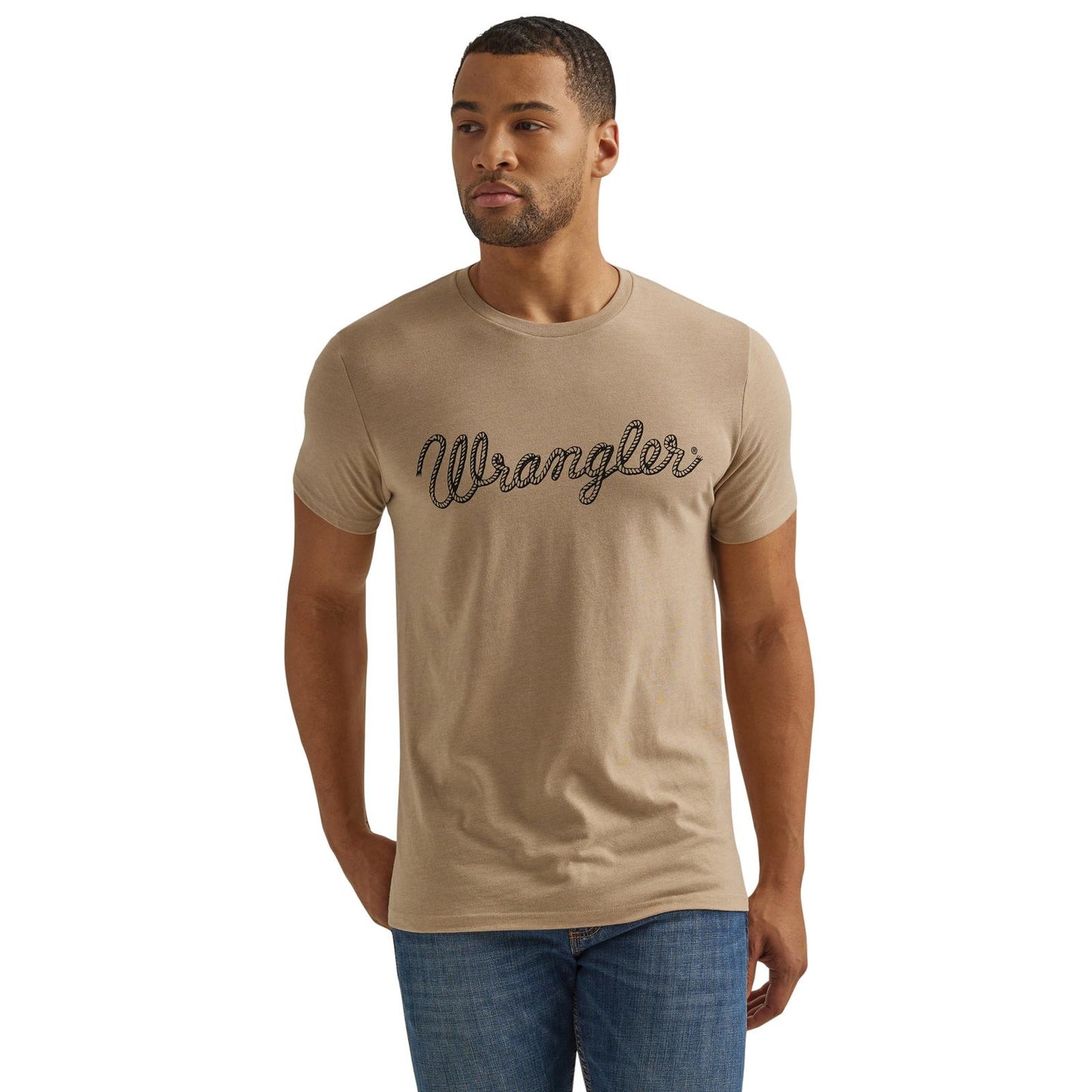 T-Shirt logo rope Wrangler