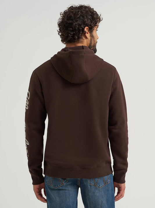 Hoodie Wrangler avec logo à la manche