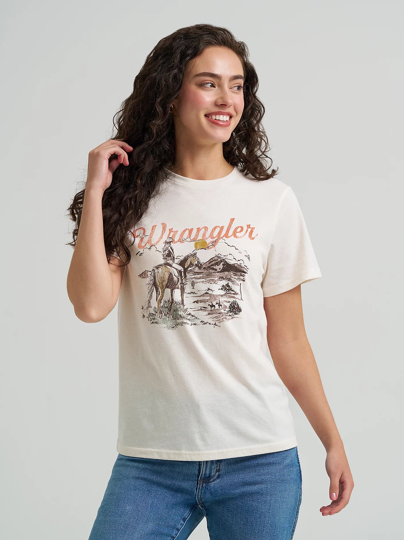 T-Shirt Wrangler Trail Cowgirl