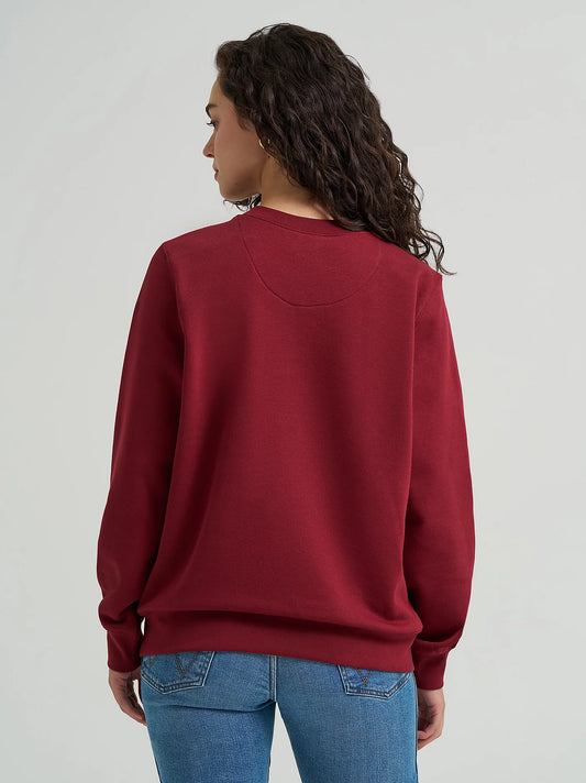 Crewneck Wrangler Logo Aztec