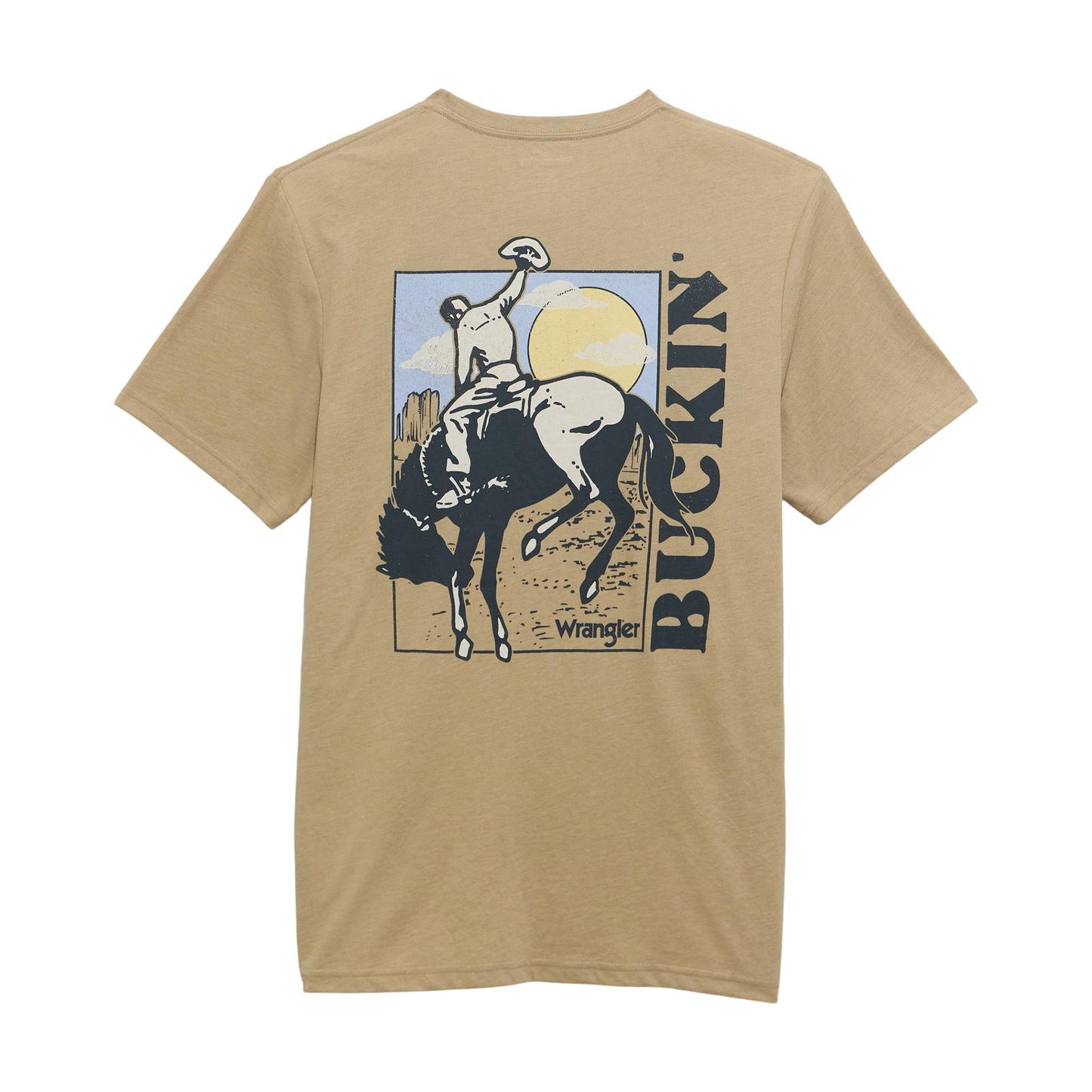 T-Shirt Wrangler Homme Buckin'