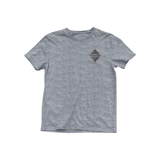 T-Shirt Wrangler Homme Long Horn