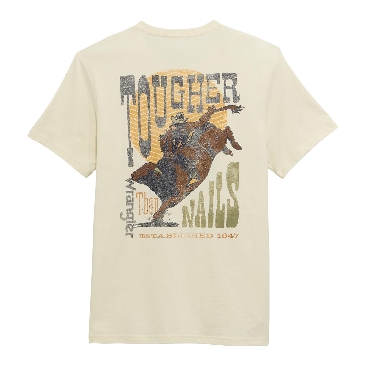 T-Shirt Wrangler Bullrider avec pochette