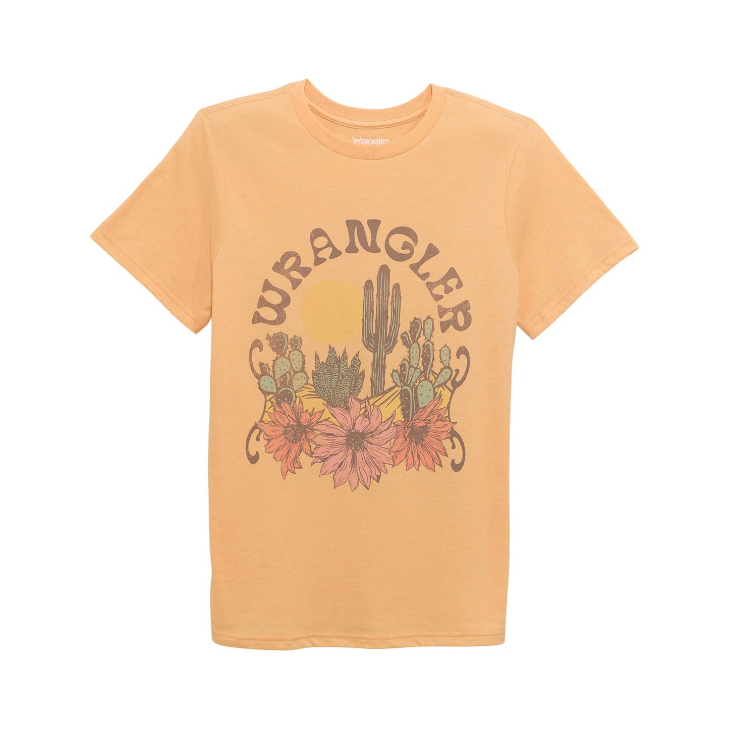 T-shirt Wrangler femme Apricot Wash Heather