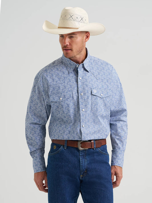 Chemise Wrangler George Strait Troubadour
