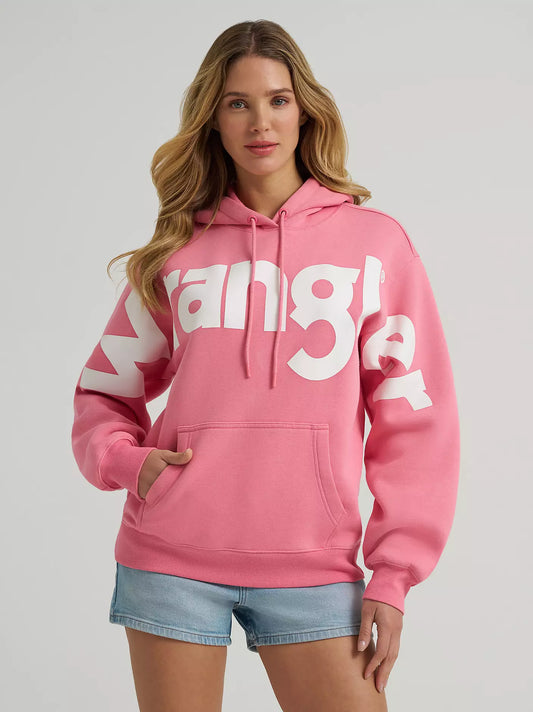 Wrangler Retro® Vintage Classic Hoodie Rose