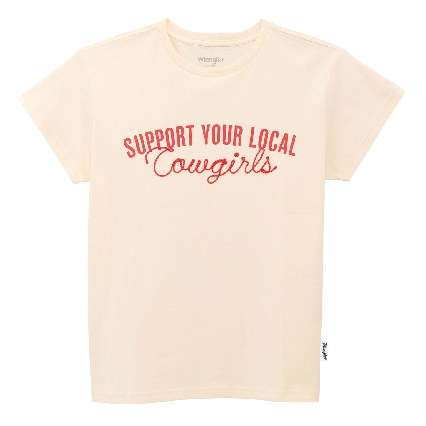 T-Shirt Wrangler Support Your Local Cowgirl