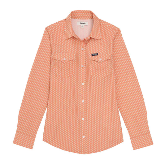 Chemise Wrangler® Performance Aria orange