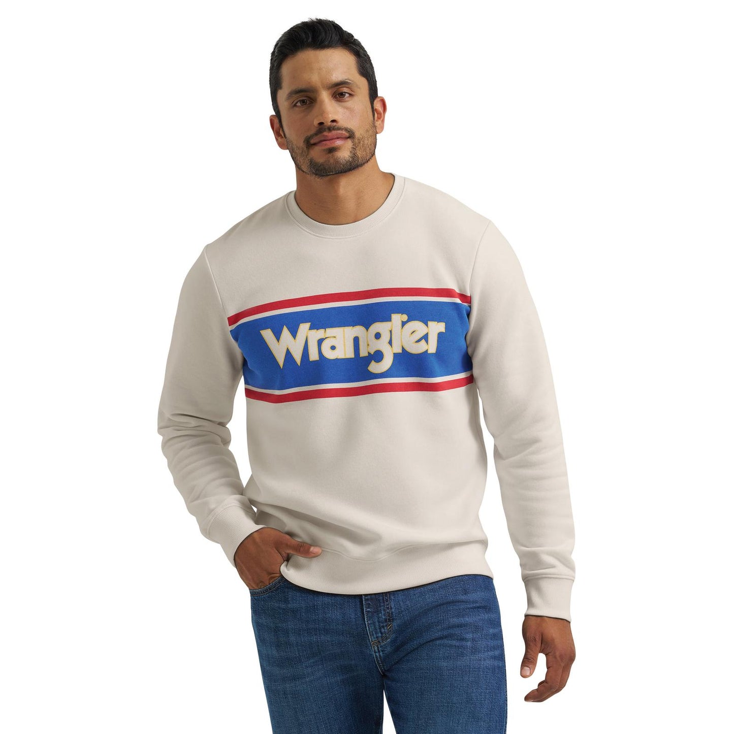 Crewneck Wrangler Bright White