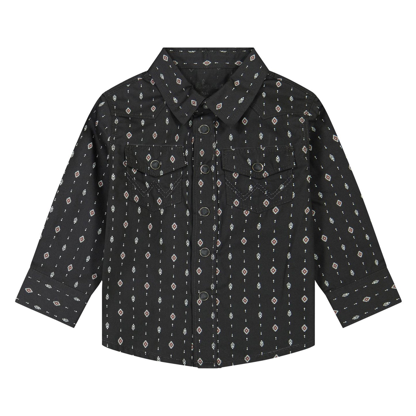 Chemise Wrangler pour garçon noir