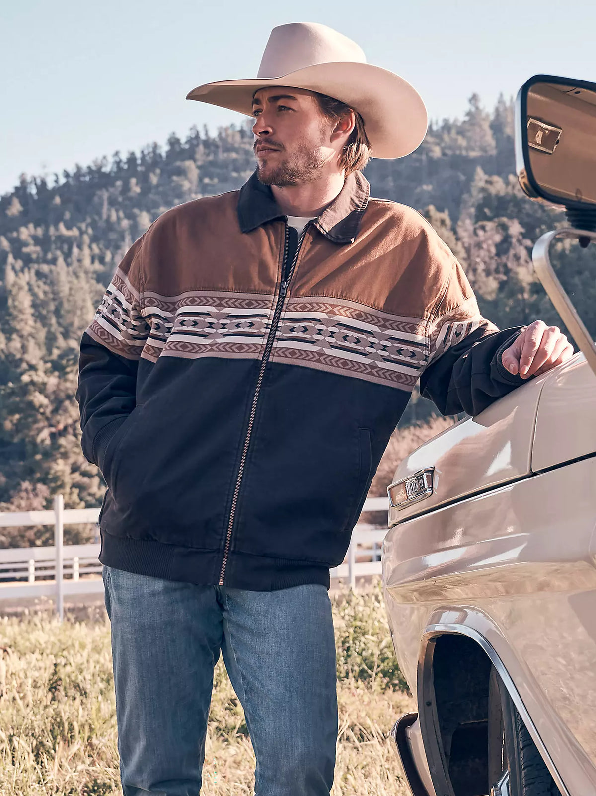 Manteau Wrangler Bomber Chocolate Torte