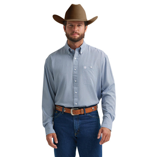 Chemise Wrangler® George Strait Bleu