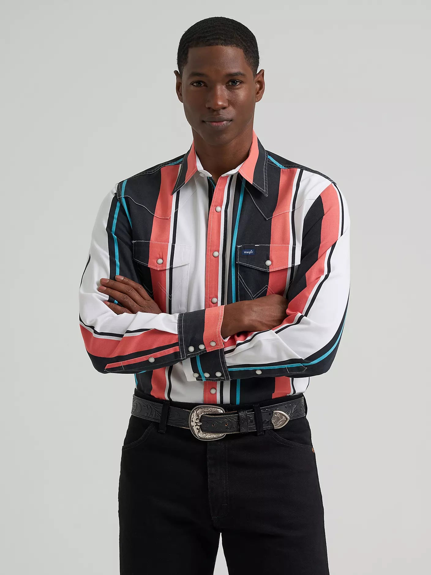 Chemise Wrangler® Vintage Brushpopper Néon