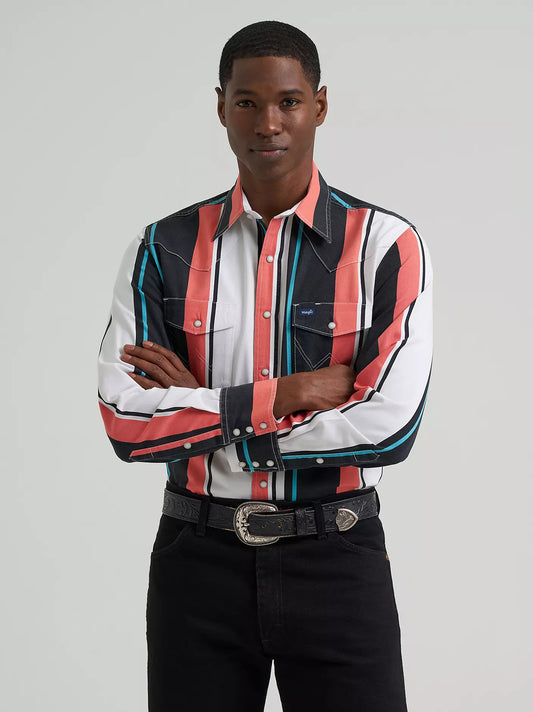 Chemise Wrangler® Vintage Brushpopper Néon