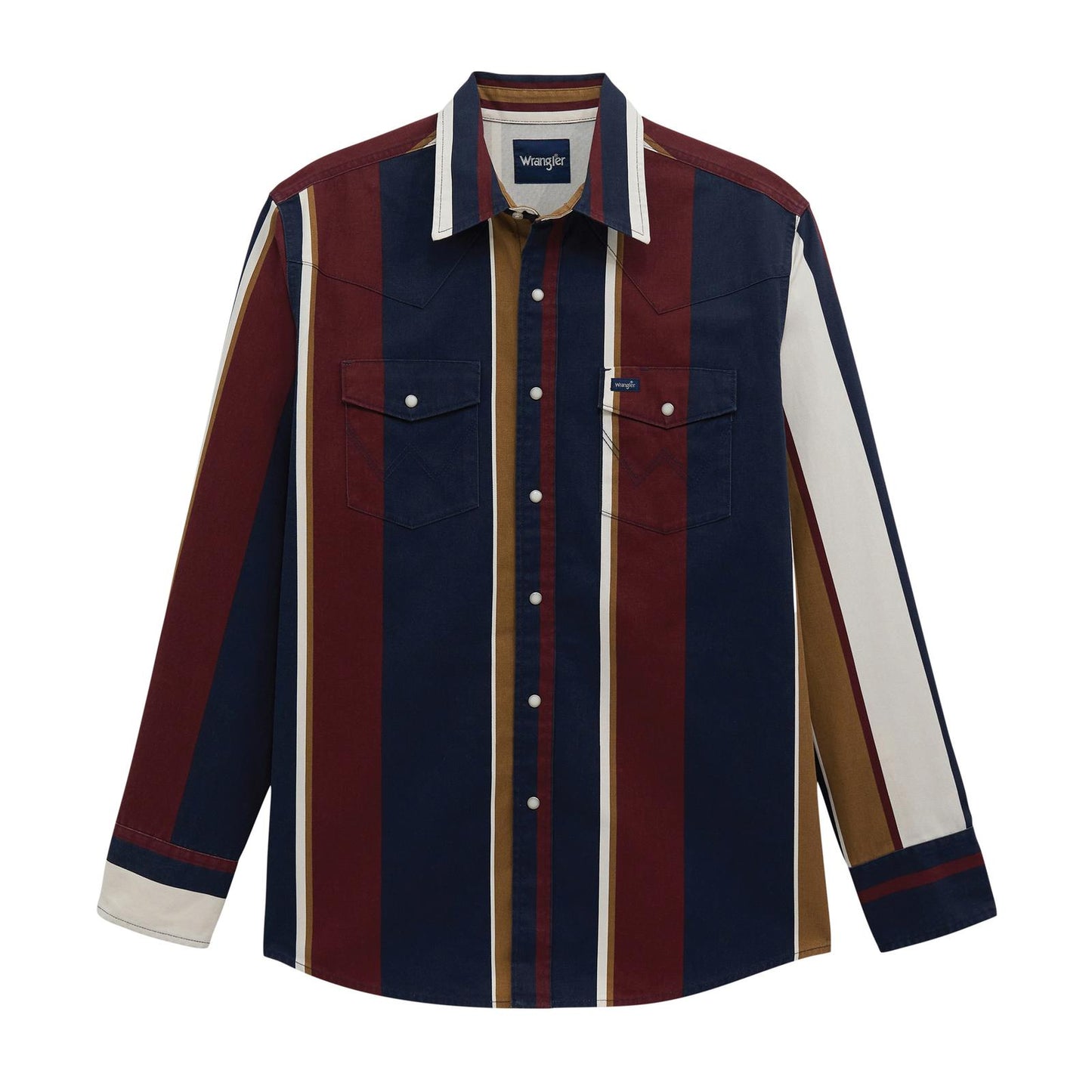 Chemise Wrangler® Vintage Brushpopper Navy Multi