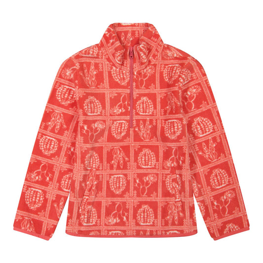 Quarter-Zip Wrangler pour fille rose