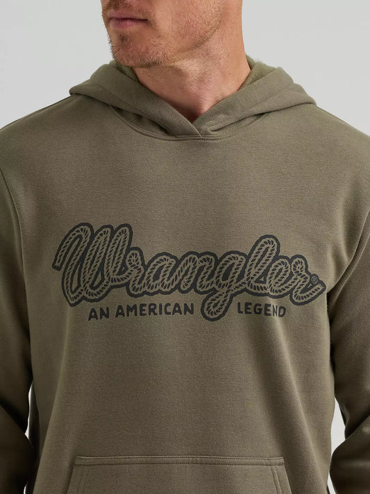Hoodie Wrangler Olive