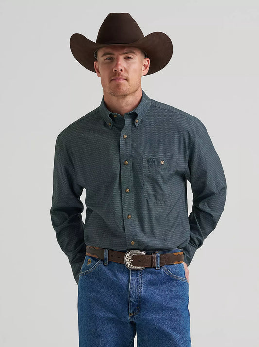 Chemise Wrangler® George Strait verte