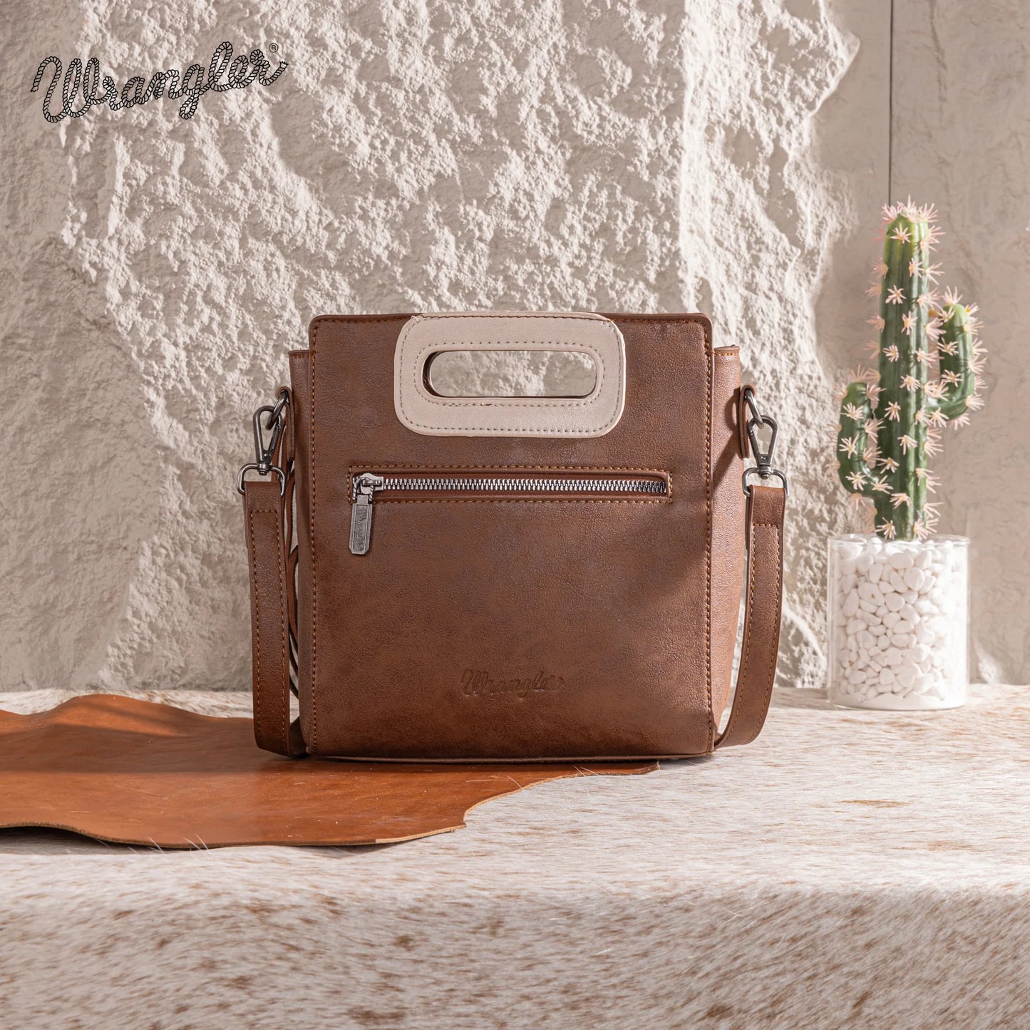 Tote bag avec franges Wrangler