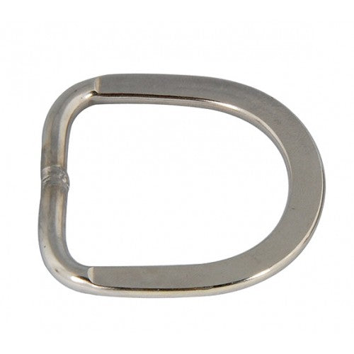 Stainless steel flat D - 1 3/4''