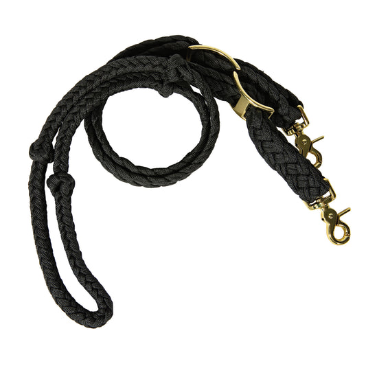 Rênes Western En Coton Extra Lourd - Fermées Et Rondes - Pour Rênes Western En Coton Extra Lourd - Fermées Et Rondes - Pour