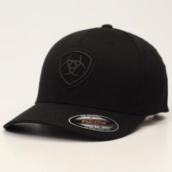 Casquette Ariat homme brodée noire
