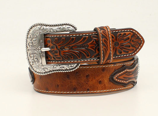 Ceinture Ariat homme Autruche/Cuire