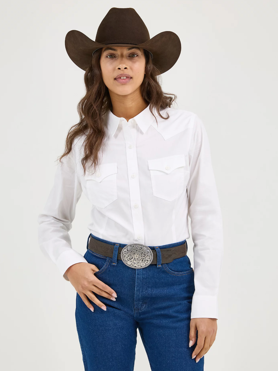 Chemise unie Wrangler